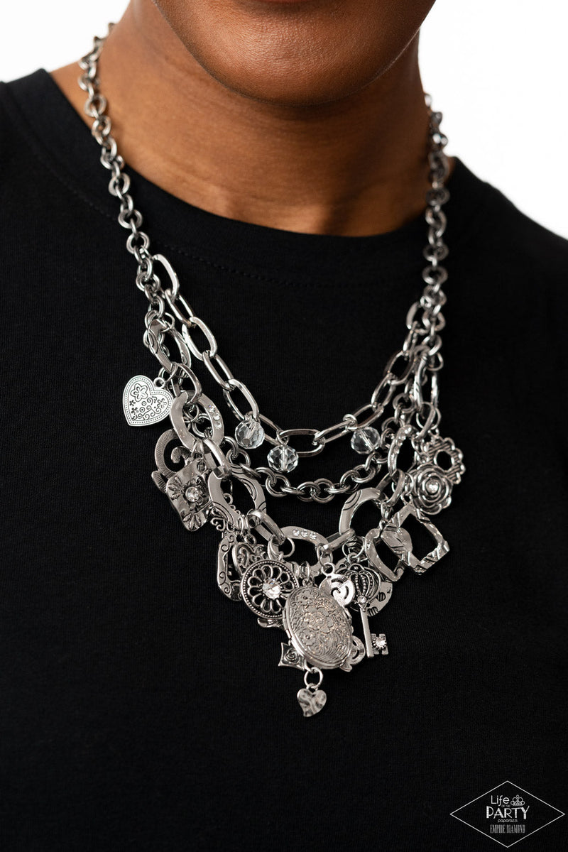 アクセサリー Jessica The Jessica - Silver Charm Zi Collection Necklace – Sugar Bee
