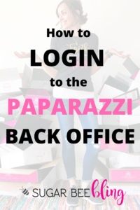 How to Login to the Paparazzi Back Office - Paparazzi New Consultant Step 2