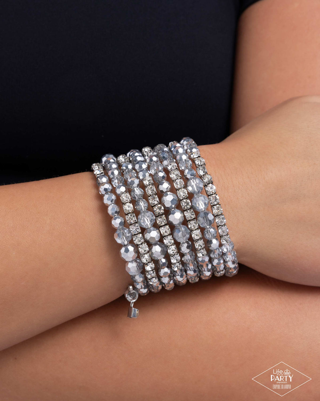 Ready for More - Zi Collection Silver Coil Bracelet - Empire