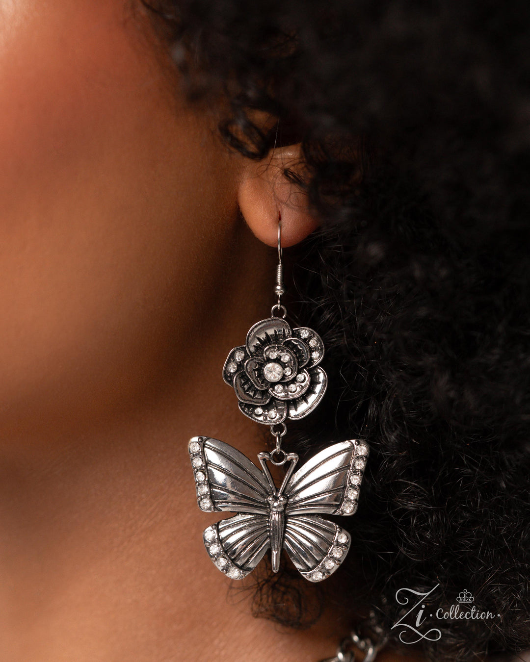 The McKayla - Silver Butterfly Zi Collection Necklace 2024