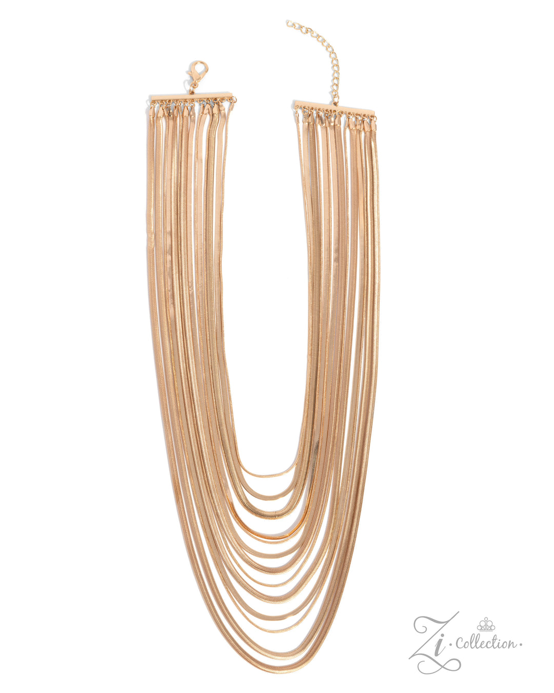Relentless - 2024 Zi Collection Gold Snake Chain Layered Necklace