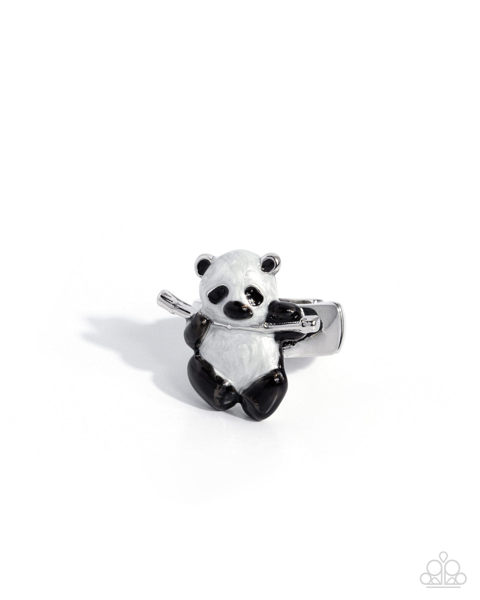 Polished Panda - Black and White Panda Ring – Sugar Bee Bling ...