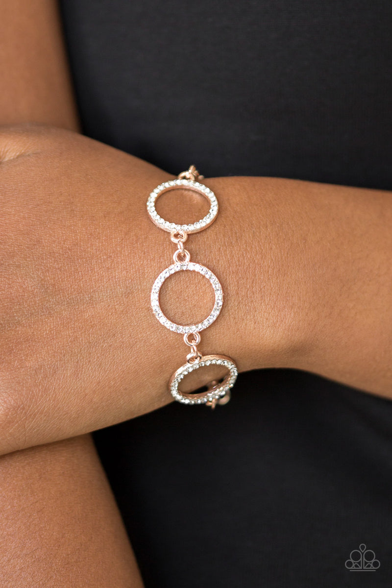 paparazzi dress the part silver The Universe Revolves Around Me- White and Silver Bracelet- Paparazzi   Chic Shimmer