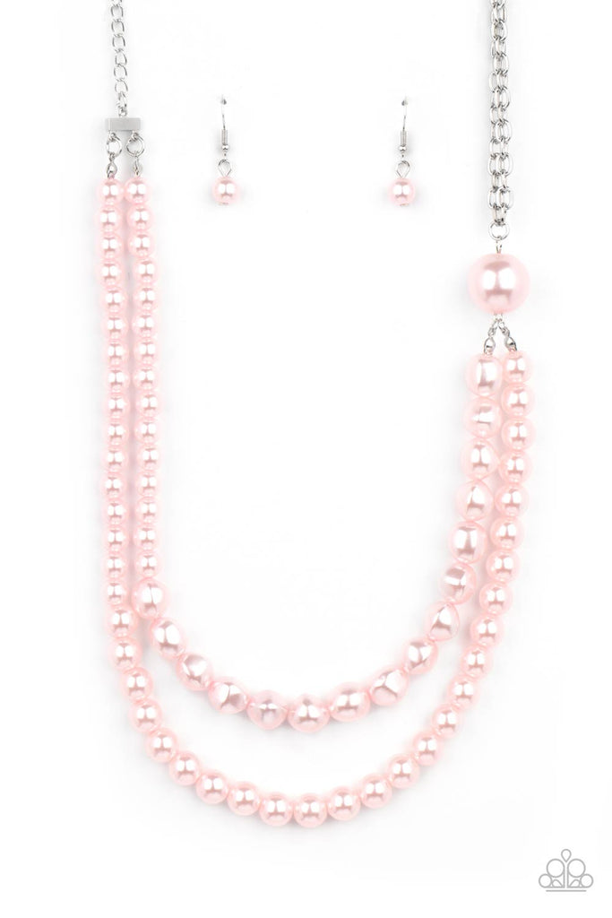 Woman Of The Century - Pink Pearl Necklace Paparazzi Accessories –  Rosalinda Sells Bling