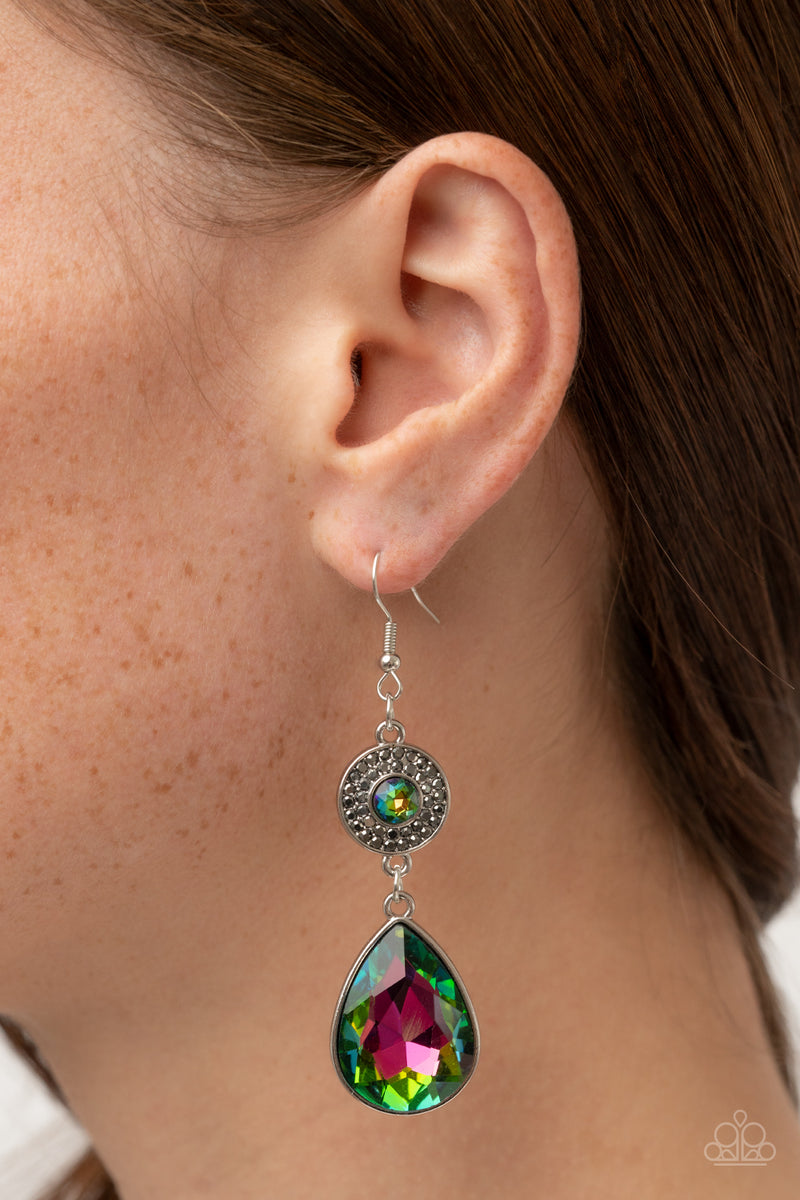 Collecting My Royalties - Multi Oil Spill Gem Hematite Rhinestone Gunm ...