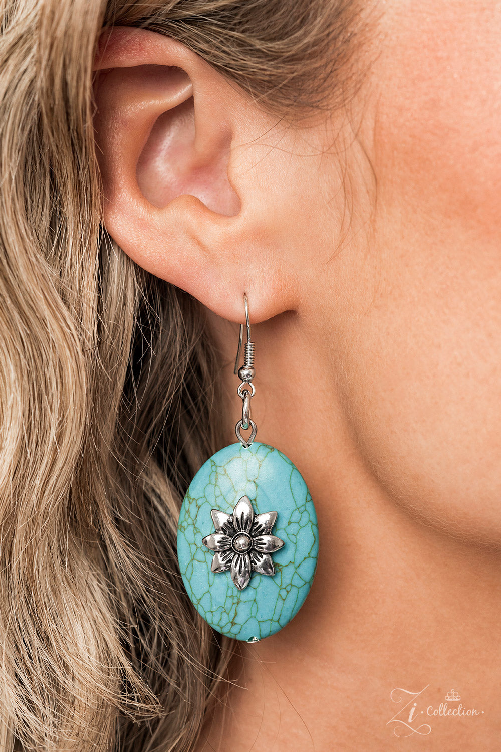 Bountiful - 2022 Zi Collection - Turquoise Stone Silver Layered