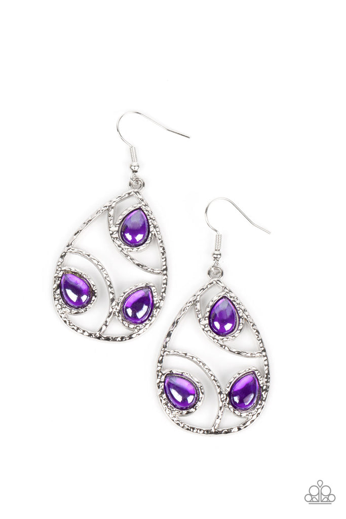 Paparazzi Earring ~ Bohemian Bedazzle - Purple – Paparazzi Jewelry, Online  Store