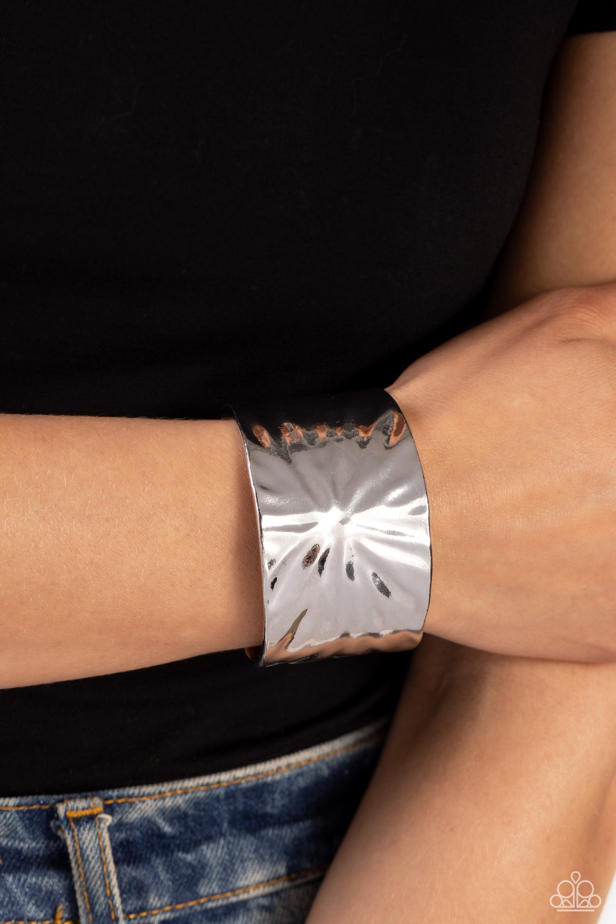 Ford Fusion - Silver Band Cuff Bracelet – Sugar Bee Bling