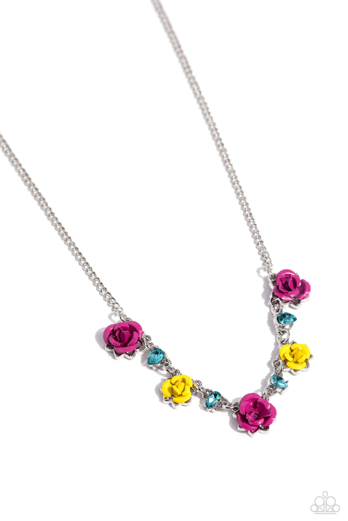 Rockin Rhinestones - Pink Necklace - Paparazzi Accessories – Five