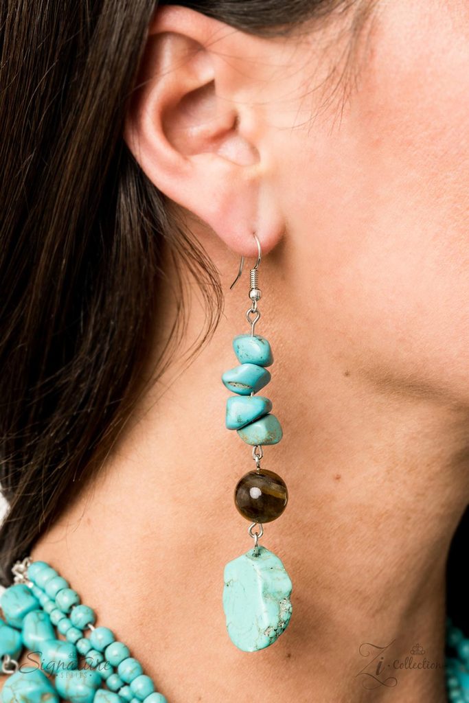 The Monica - Paparazzi - Zi Collection 2019 - Turquoise and Brown