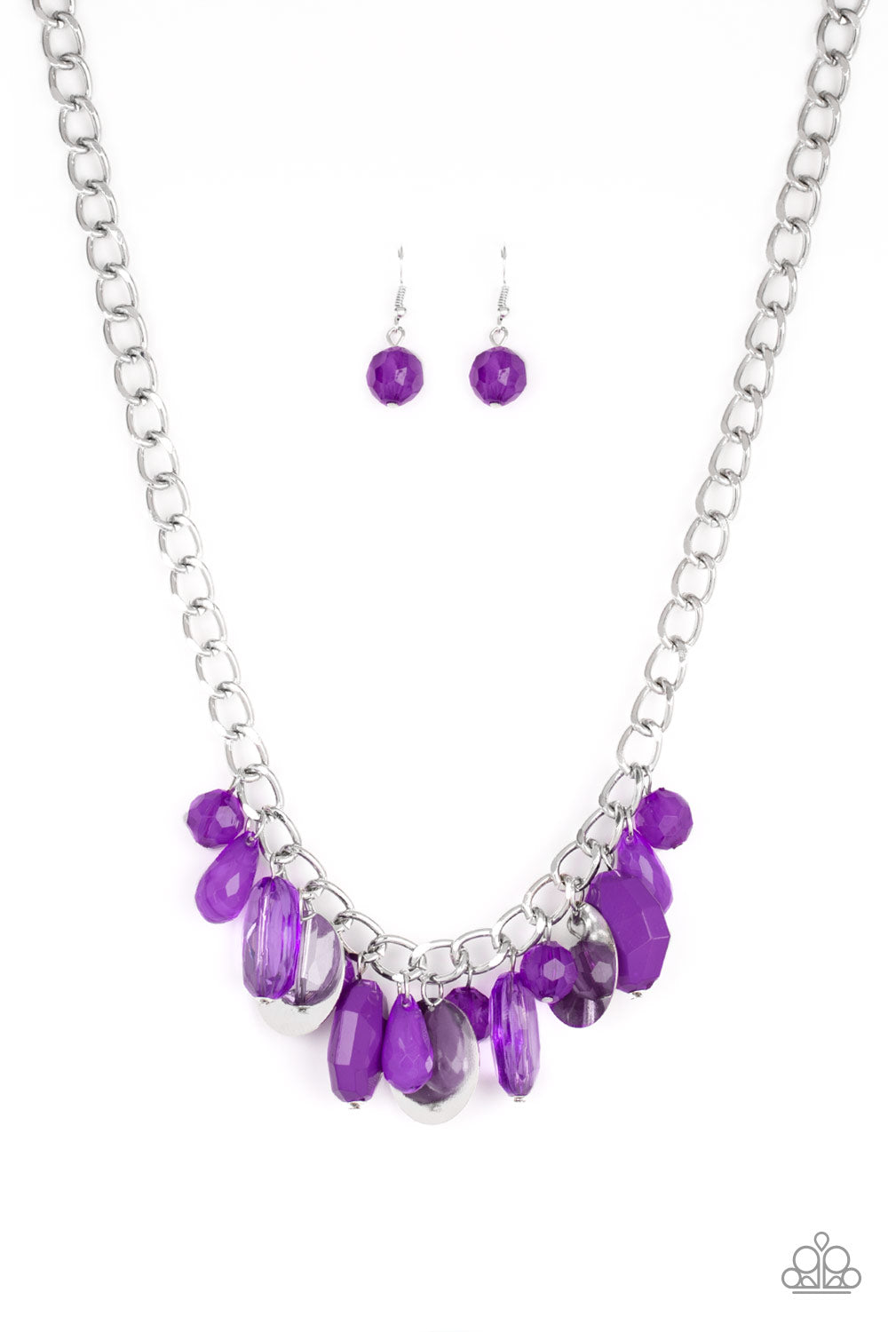 Flirtatiously Florida - Purple Necklace - Paparazzi Accessories –  Sassysblingandthings